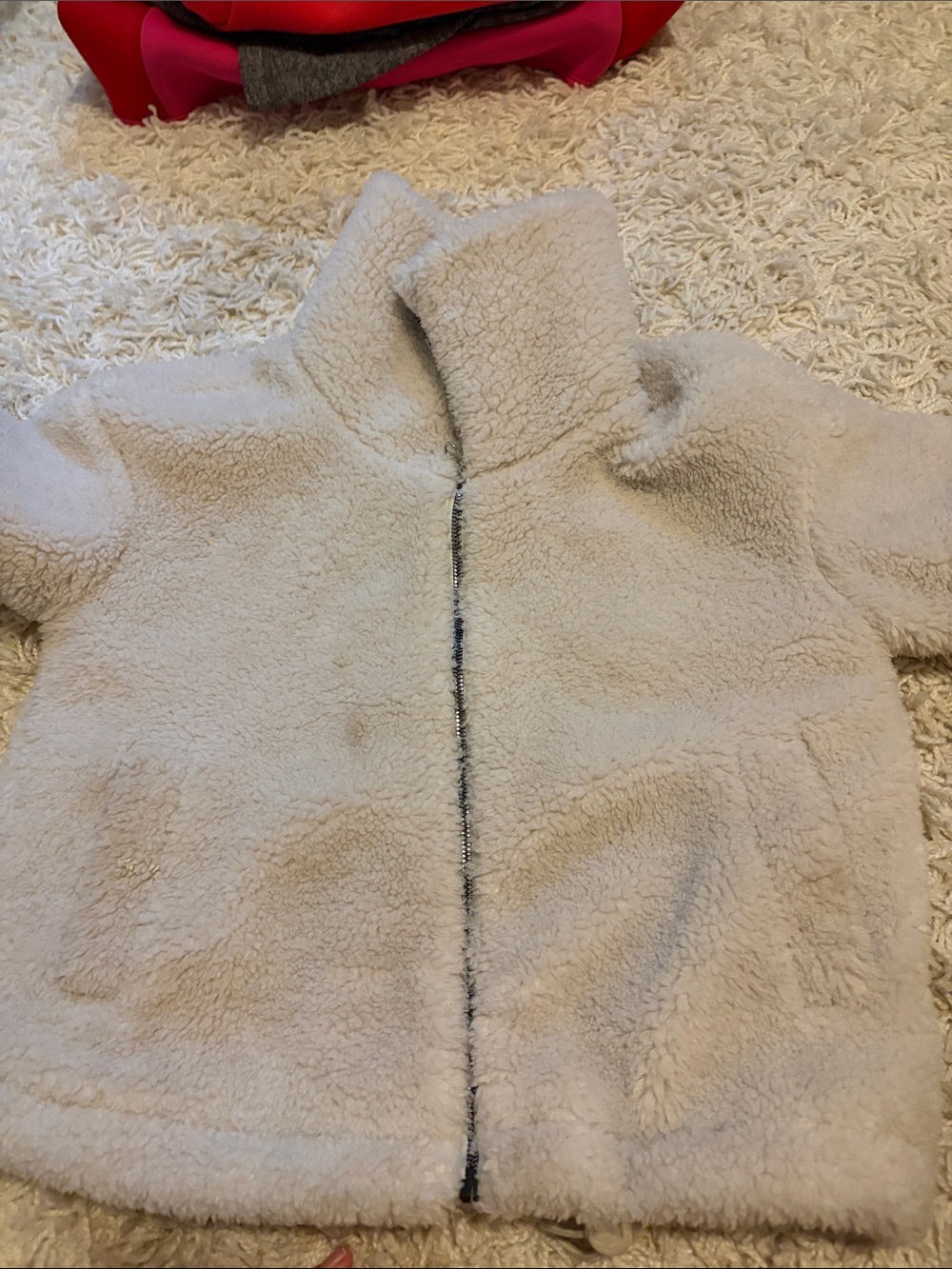 Cozy Cream Sherpa Zip Jacket LULULEMON